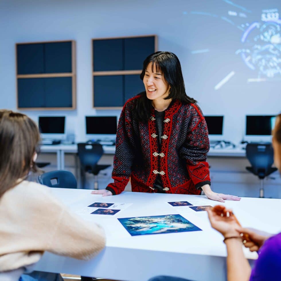 MetStudios Game design sessions with teacher