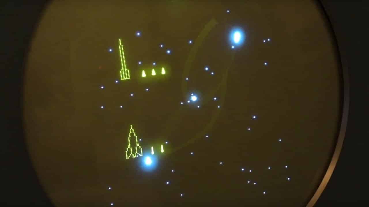 Image of Spacewar game